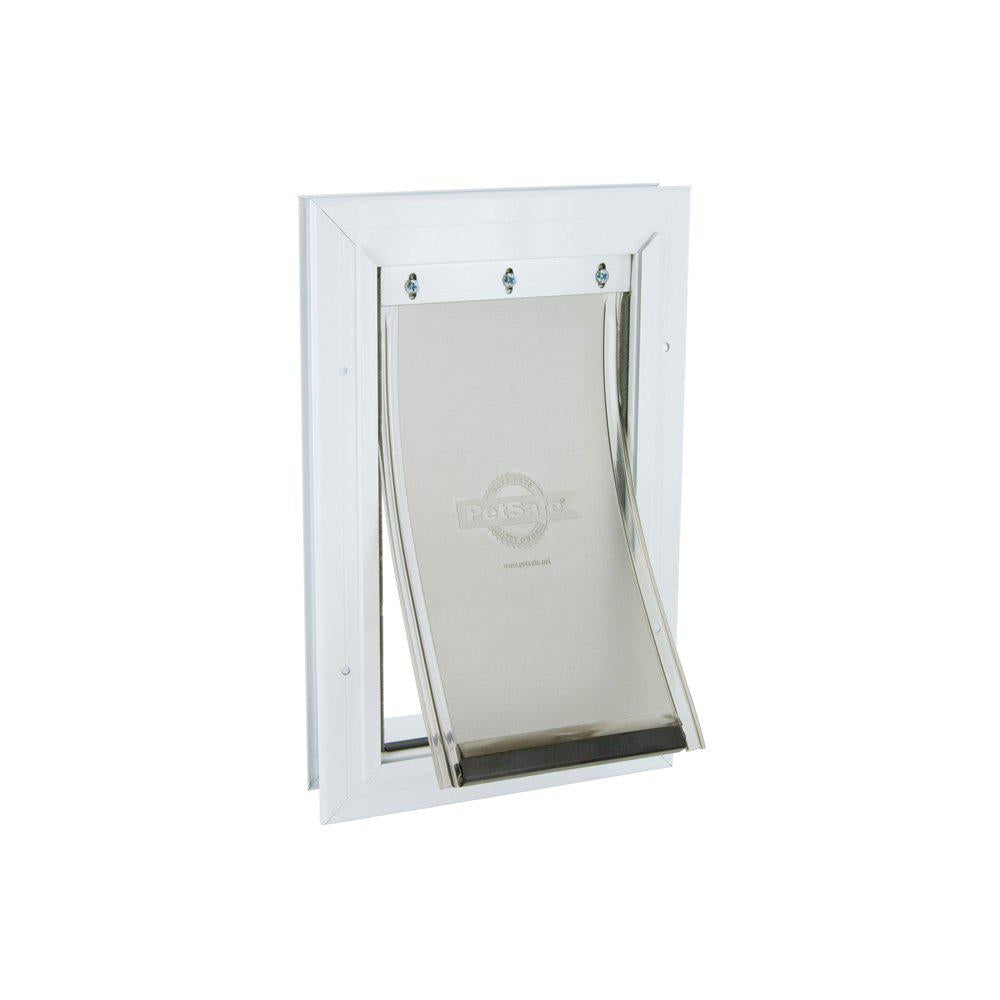 Staywell Aluminium Husdjurslucka Vit
