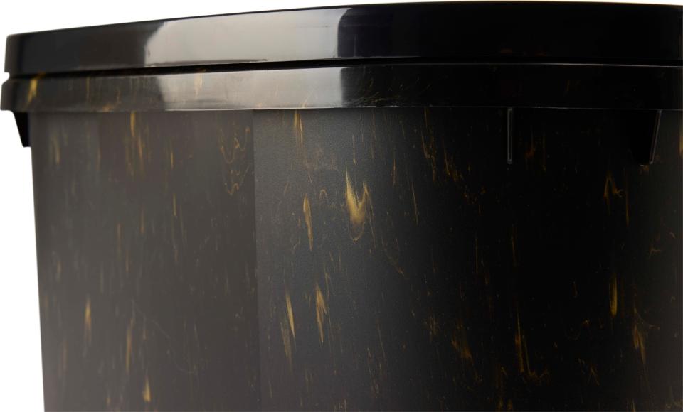 SAVIC Hop In kattoalett Svart/Guld 58,5x39x39,5 cm