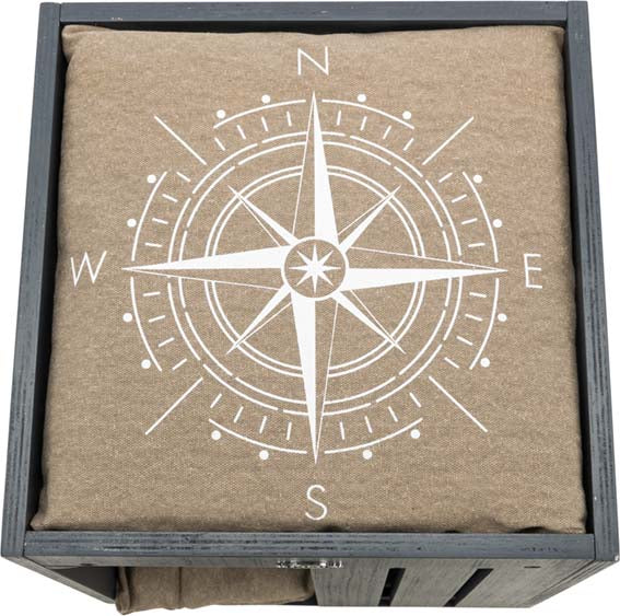 Trixie BE NORDIC Alva igloo, 36 × 51 × 36 cm, Antracit/Sand