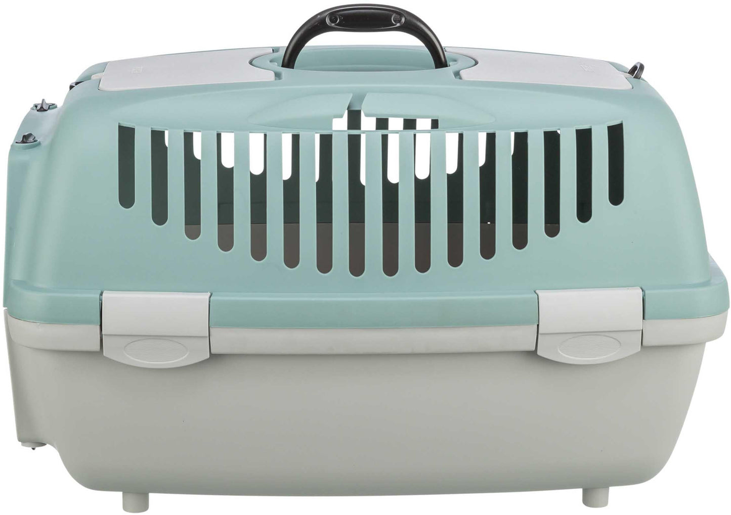 Trixie Transportbur Capri 2, XS-S: 37 × 34 × 55 cm, ljusgrå/sage