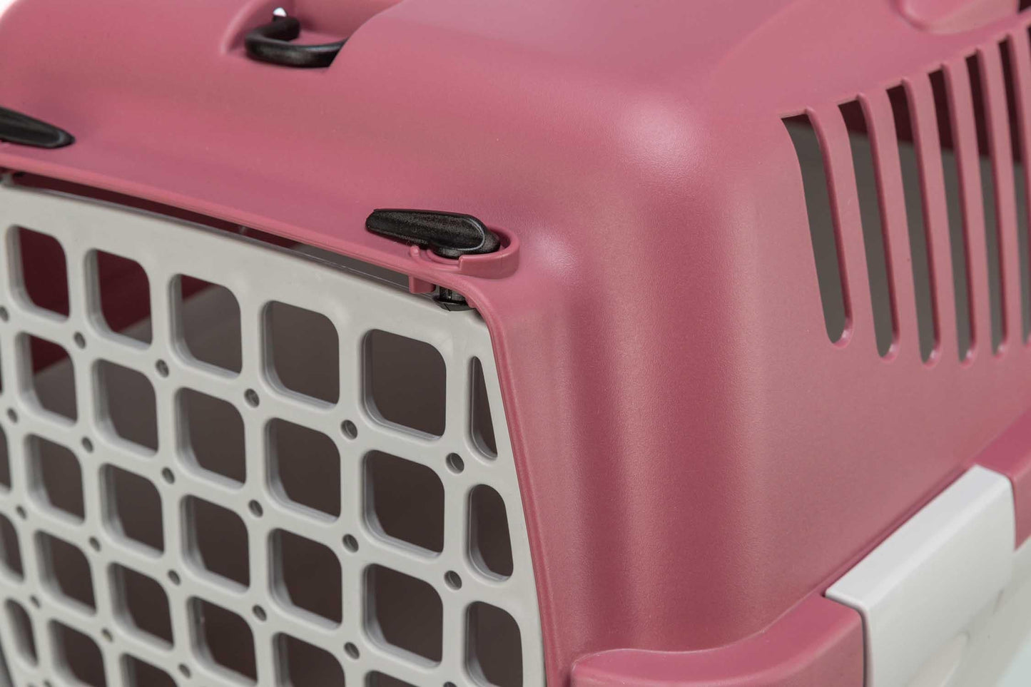 Trixie Transportbur Capri 1, XS: 32 × 31 × 48 cm, ljusgrå/antikt rosa