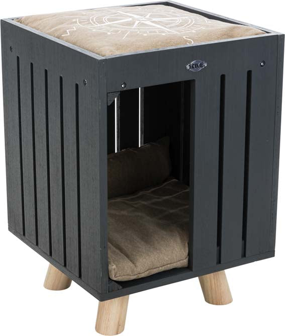 Trixie BE NORDIC Alva igloo, 36 × 51 × 36 cm, Antracit/Sand
