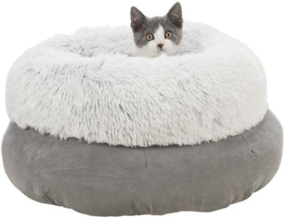 Trixie Harvey bädd, ø 45 cm, Grå/Vit-Svart