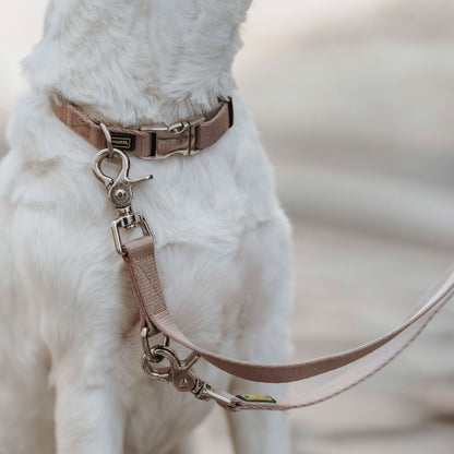 HUNTER Ställbart halsband Inari Alu-Strong Beige