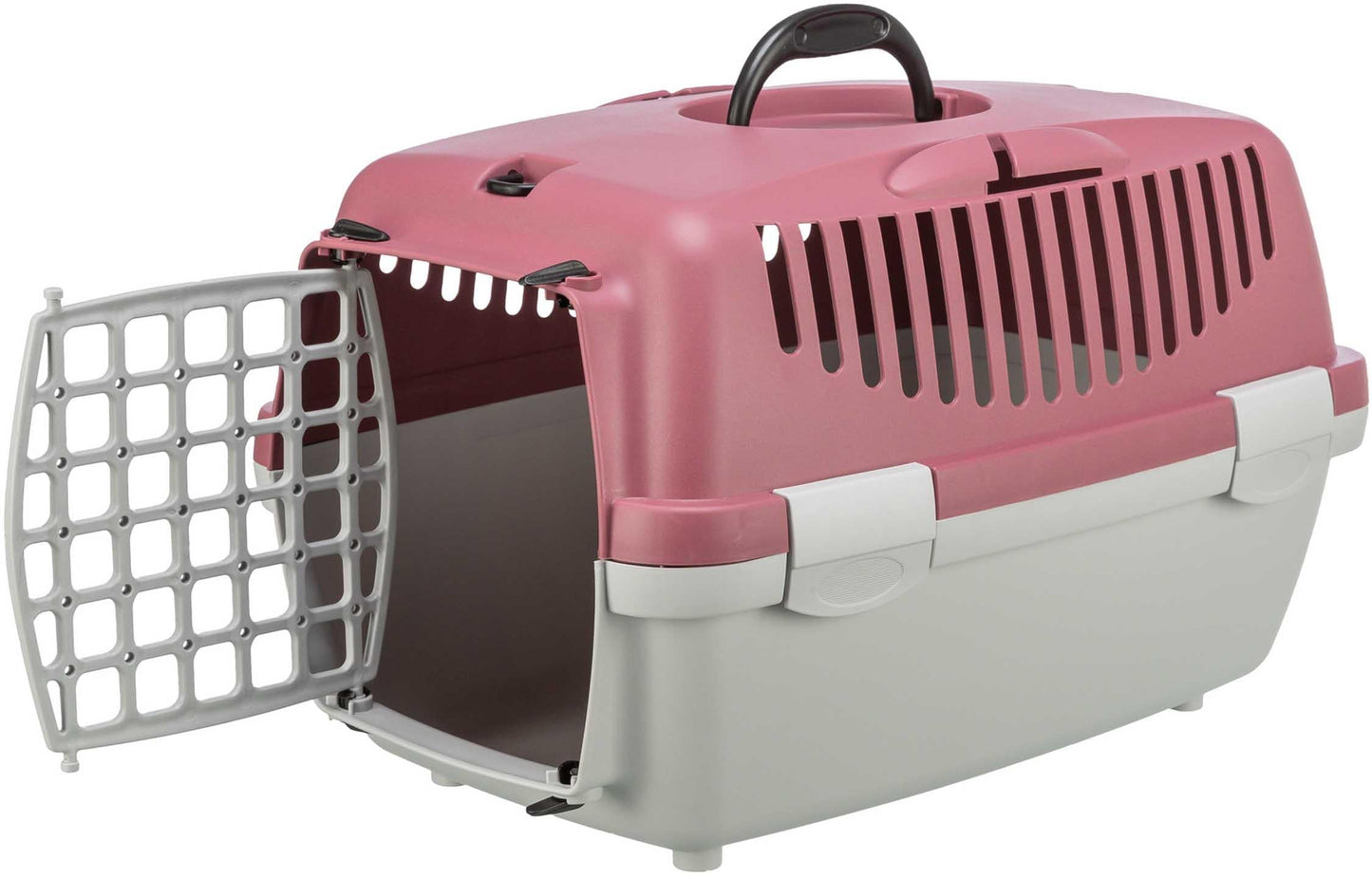 Trixie Transportbur Capri 1, XS: 32 × 31 × 48 cm, ljusgrå/antikt rosa