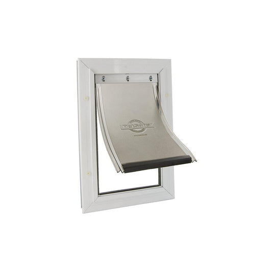 Staywell Aluminium Husdjurslucka Vit