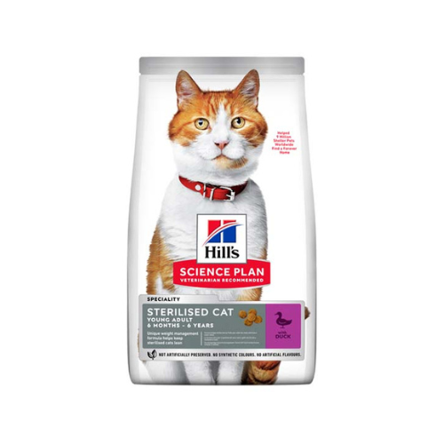 Hills SP Feline Adult Sterilised Duck