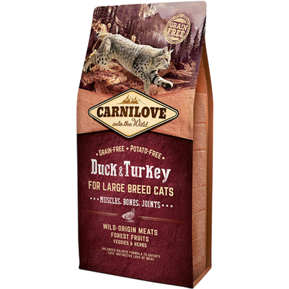 Carnilove Cat Duck & Turkey for Large Breed