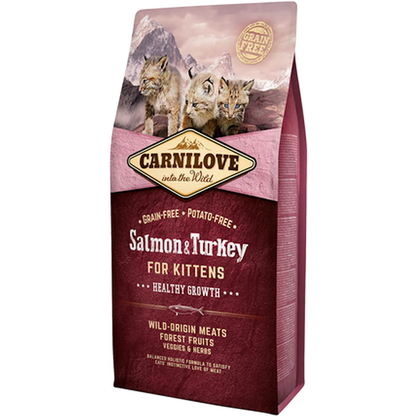 Carnilove Salmon-Turkey Kittens Healthy Growth