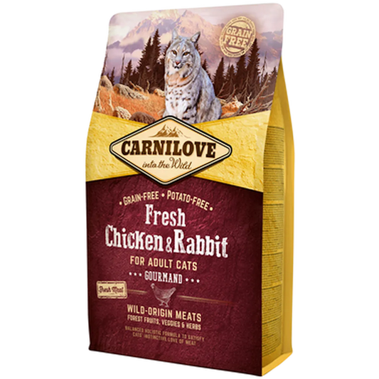 Carnilove Fresh Chicken & Rabbit Adult cat
