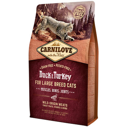 Carnilove Cat Duck & Turkey for Large Breed