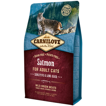 Carnilove Cat Salmon Sensitive & Long Hair