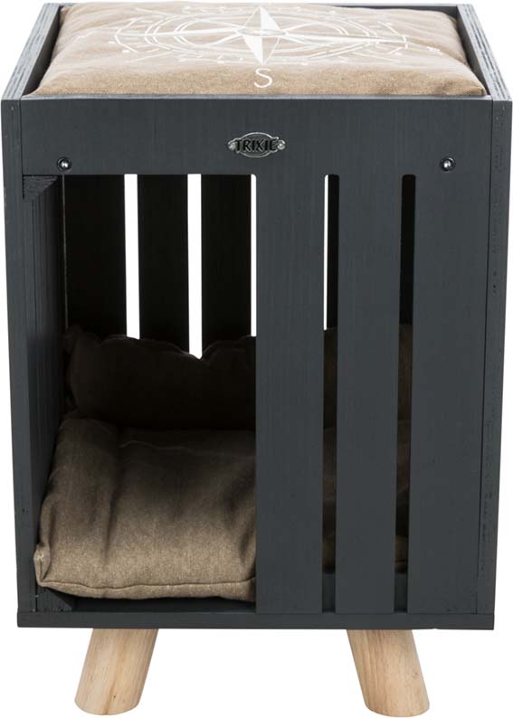 Trixie BE NORDIC Alva igloo, 36 × 51 × 36 cm, Antracit/Sand