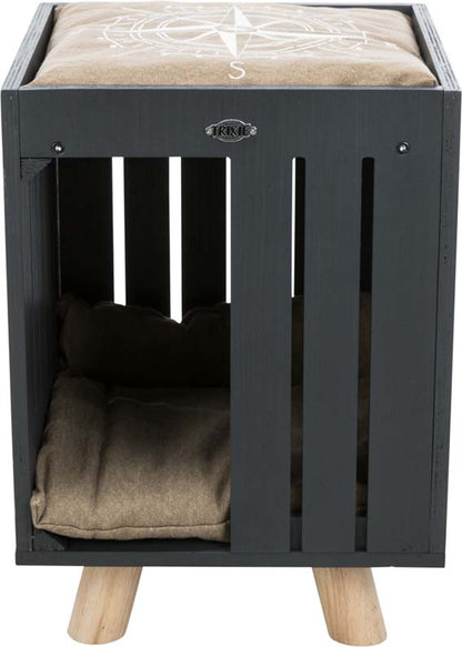 Trixie BE NORDIC Alva igloo, 36 × 51 × 36 cm, Antracit/Sand
