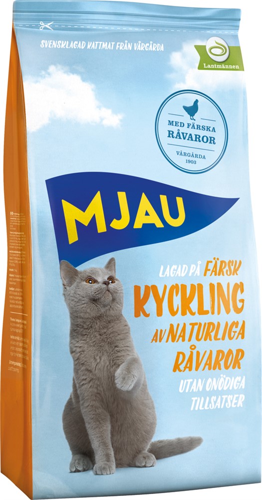 Mjau Kyckling Torrfoder 7,5 kg