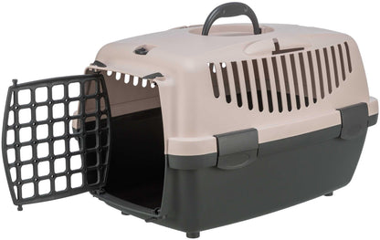 Trixie Transportbur Capri 1, XS: 32 × 31 × 48 cm, mörkgrå/blush