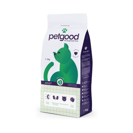 Petgood Insektsbaserat premiumfoder för vuxna katter